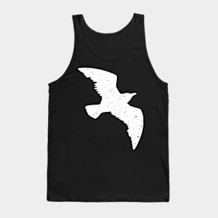 Flying Bird Cool Distressed Tank Top